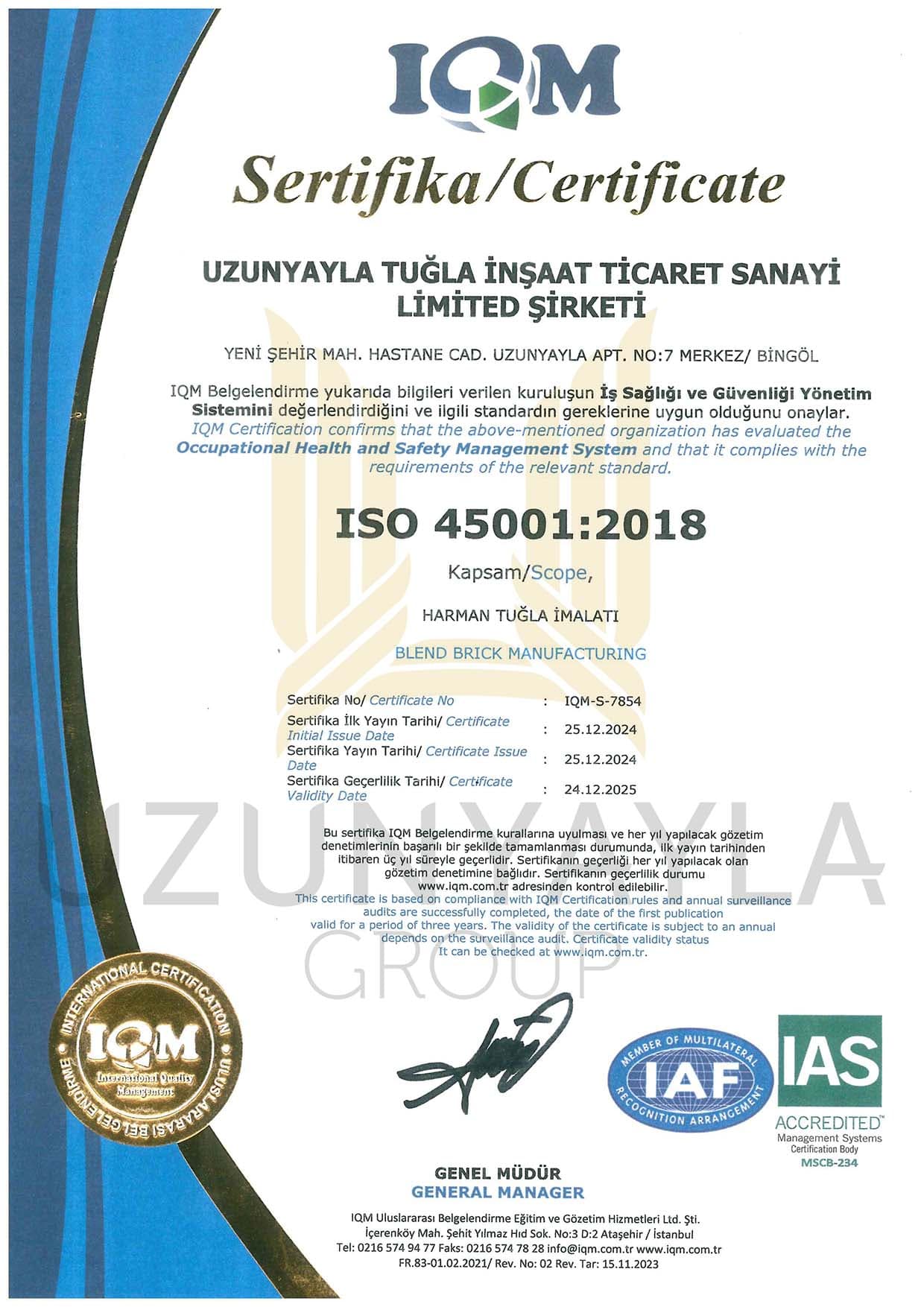 ISO 45001